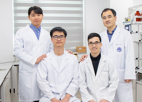 A Research team led by Professors KIM Jong-Oh and KIM Jung-Hwan at the Faculty of Pharmacy, YU, develops lung-selective 